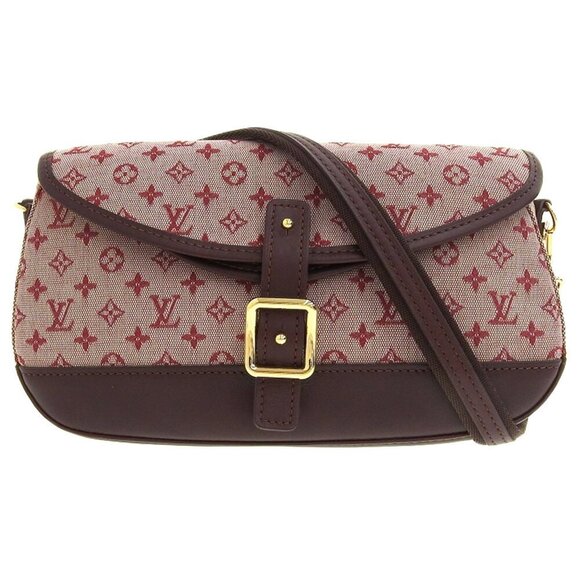 LOUIS VUITTON Red Monogram Shoulder Bag - Picture 1 of 8